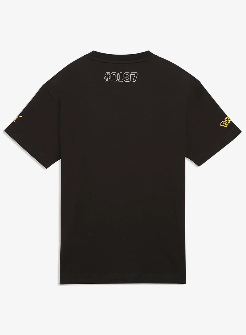 بوما تيشيرت بوكيمون شبابي مطبوع مريح